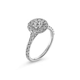 Transcend Diamond Engagement Ring - Dracakis Jewellers